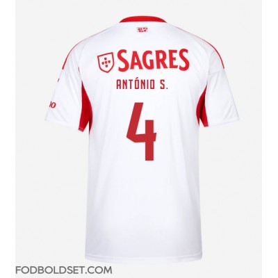 Benfica Antonio Silva #4 Tredjetrøje 2025-26 Kortærmet Benfica Antonio Silva #4 Tredjetrøje 2025-26 Kortærmet